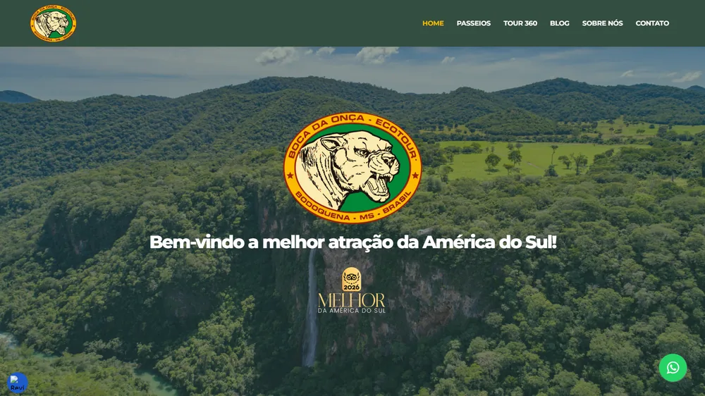 Site Boca da Onça
