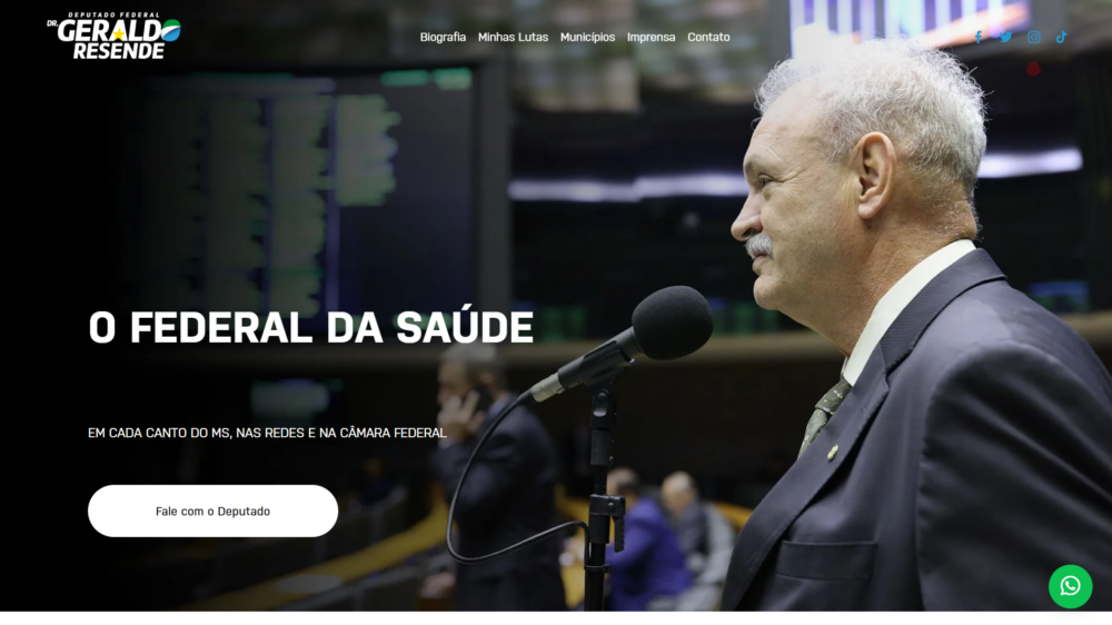 Site Geraldo Resende