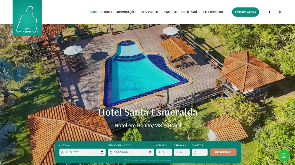 Site Hotel Santa Esmeralda