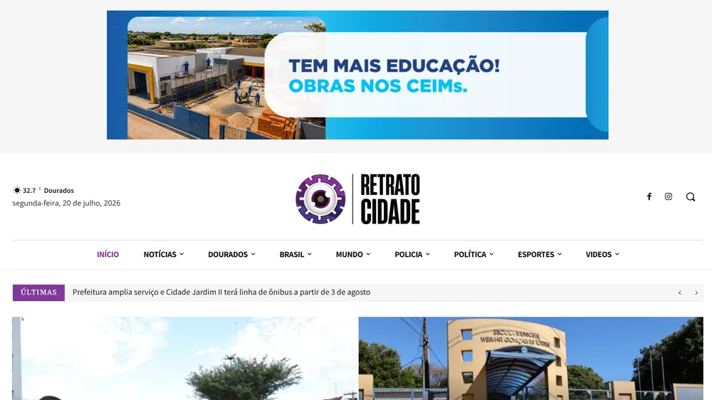 Site Retrato Cidade