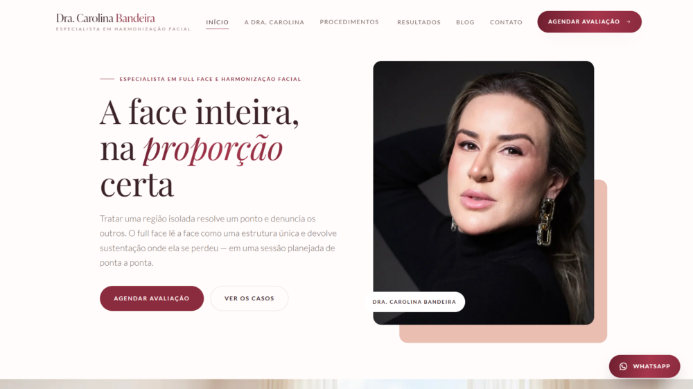 Site Dra. Carolina Bandeira